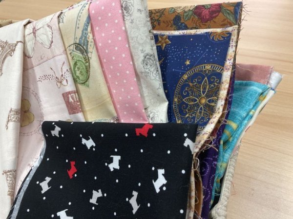 画像3: パッチワーク向きハギレ3kg (3)