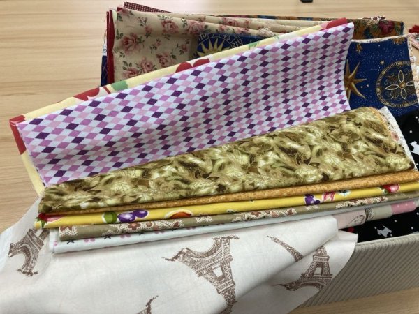 画像4: パッチワーク向きハギレ3kg (4)