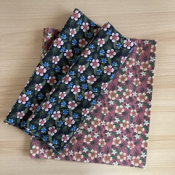 画像2: 大判はぎれセット4 (2)